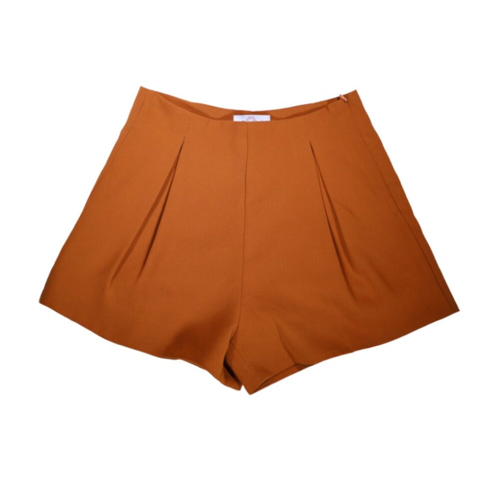 🎀 Femme Business Shorts - Terracotta